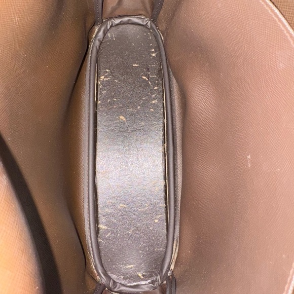 Burberry Brown Plaid Crossbody Bag - Picture 8 of 9